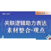 逻辑演说训练营｜《4.关联逻辑助力表达-观点》